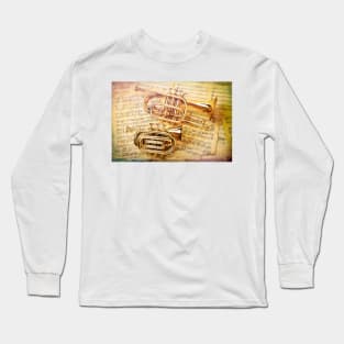 Two Trumpets Long Sleeve T-Shirt